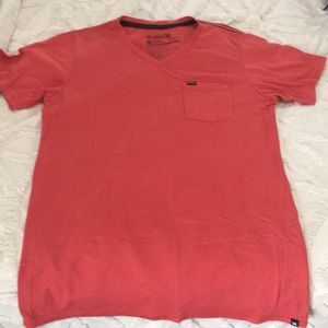 Red Premium Fit Hurley V-neck